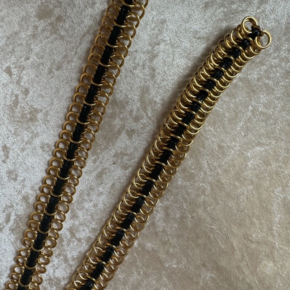 PRADA GOLD BELT WAISTBELT - Picture 7 of 9